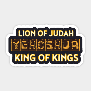 Lion of Judah Sticker